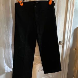 Lucky Brand Black Denim Cropped Pant